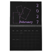 Zwarte Sering Custom Kalender (Feb 2027)