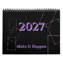 Zwarte Sering Custom Kalender