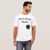 Zwarte-Sheep Squad T-shirt (Voorkant volledig)