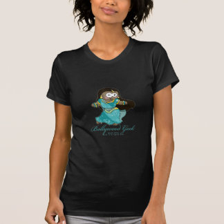 zwarte shirt met bollywood