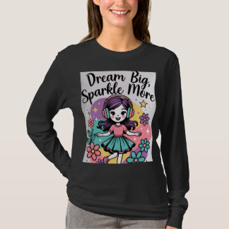 Zwarte shirt met lange mouwen