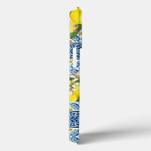 Zwarte Siciliaanse Tegels Citrus Lemons Case-Mate iPhone Case (Achterkant / Rechts)