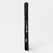 Zwarte Silhouet Rode Ridderkap Wolf Bossen Case-Mate iPhone Case (Achterkant/links)