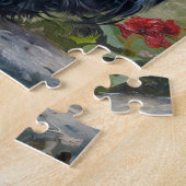 Zwarte Silkie Chicken Painting Legpuzzel (Zijkant)