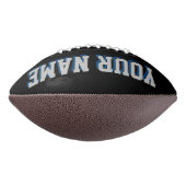 ZWARTE SILVER GRAY EN BLAUW Football (Gedraaid 90)