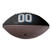 ZWARTE SILVER GRAY EN BLAUW Football (Gedraaid 270)