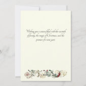 Zwarte Sinterklaas Kerstmis Kerstboom Feestdagenkaart (Achterkant)