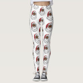 zwarte sinterklaas leggings (Voorkant)