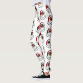 zwarte sinterklaas leggings (Links)