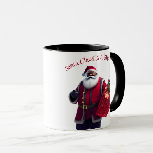 Zwarte Sinterklaas Mok (Voorkant rechts)