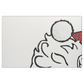 Zwarte Sinterklaas stof (Fat Quarter)