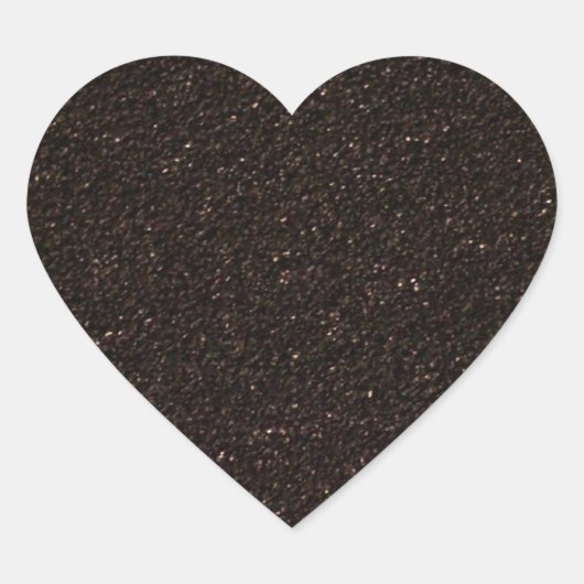 Zwarte Skateboard Griptape Hart Sticker (Voorkant)