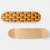 Zwarte skateboard van Sunset Grill (Horizontaal)