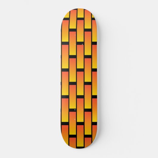 Zwarte skateboard van Sunset Grill (Voorkant)