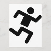 zwarte slager briefkaart (Voorkant)