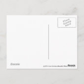 Zwarte slang #6543 Briefkaart (Achterkant)