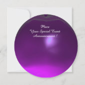 ZWARTE SLANG DRAAK PURPER AMETHYST EDELGESTEENTE KAART (Achterkant)