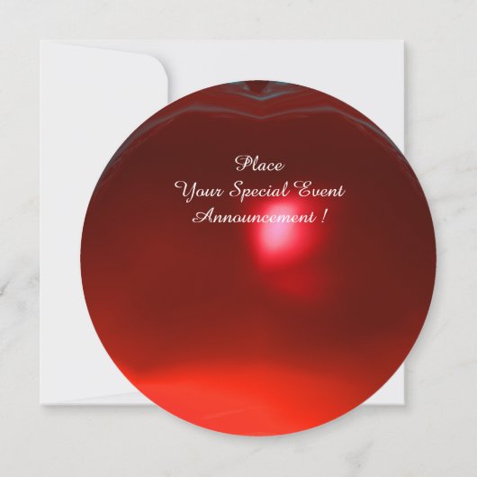 ZWARTE SLANGEN DRAGON RODE ROBIJN EDELGESTEENTE KAART (Achterkant)