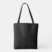 Zwarte Slangenhuidprint Tote Bag (Achterkant)