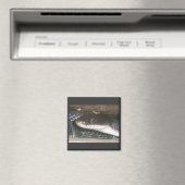 Zwarte Slangenmagneet Magneet (Insitu (Vaatwasser))