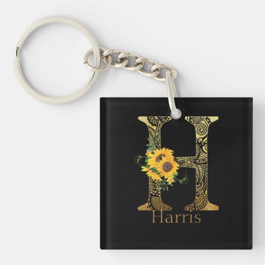 Zwarte Sleutelhanger (voorkant)