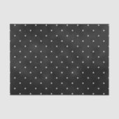 Zwarte slipkleur met witte poolpunten tissuepapier (Voorkant)