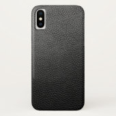 Zwarte snakeskin Case-Mate iPhone case (Achterkant)