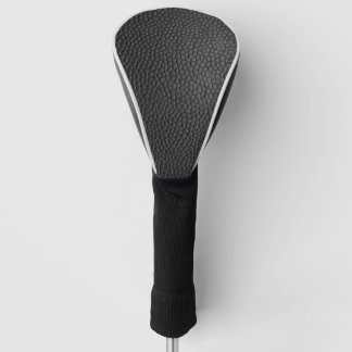 Zwarte snakeskin golfheadcover