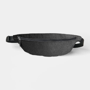 Zwarte snakeskin heuptasje