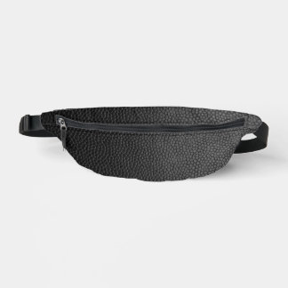 Zwarte snakeskin heuptasje