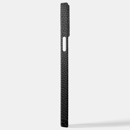 Zwarte snakeskin iPhone hoesje (Rechterkant)