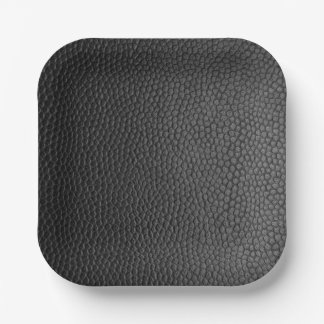 Zwarte snakeskin papieren bordje