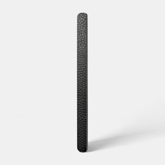 Zwarte snakeskin samsung galaxy hoesje (Linkerkant)