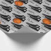 Zwarte Sneakers met Basketball Cadeaupapier (Hoek)
