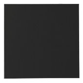 Zwarte, Solid Color Kubus (Voorkant)