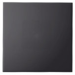 Zwarte, Solid Color Tegeltje<br><div class="desc">Zwart Effen Kleur Keramische tegels</div>