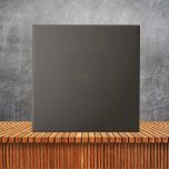Zwarte, Solid Color Tegeltje<br><div class="desc">Zwart Effen Kleur Keramische tegels</div>