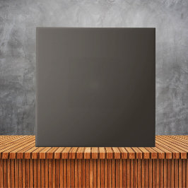 Zwarte, Solid Color Tegeltje