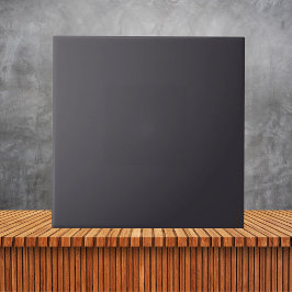 Zwarte, Solid Color Tegeltje