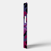 Zwarte Spacecrafts en Arrow-monogram Case-Mate iPhone Case (Achterkant / Rechts)