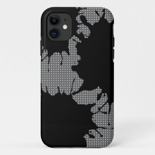 zwarte spatten Case-Mate iPhone case