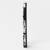 Zwarte Spatten iPhone 5 Barely There Hoesje (Achterkant/links)