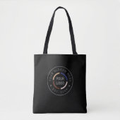 Zwarte speciale Logo-promotionele Canvas tas (Voorkant)