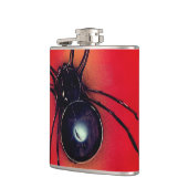 Zwarte spin heupfles (Links)