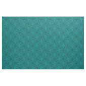 Zwarte spinwebs op Blauwgroen Stof (Fat Quarter)