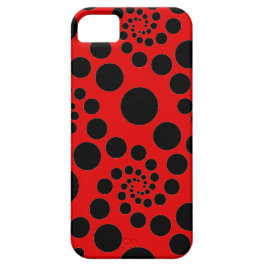 Zwarte spiraalvormige Stippen - Personeel uw eigen Case-Mate iPhone Case