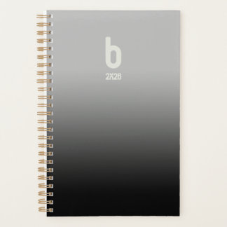 Zwarte Spiral Planner - 2026 Adem