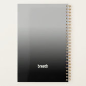 Zwarte Spiral Planner - 2026 Adem (Achterkant)