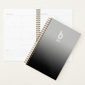 Zwarte Spiral Planner - 2026 Adem (Display)