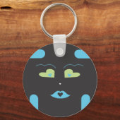 Zwarte Sponap, Sertzeli Sleutelhanger (Voorkant)